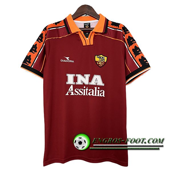 Maillot de Foot As Rome Retro Domicile 1998/1999