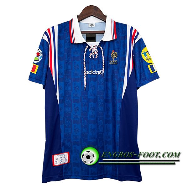 Maillot de Foot France Retro Domicile 1996