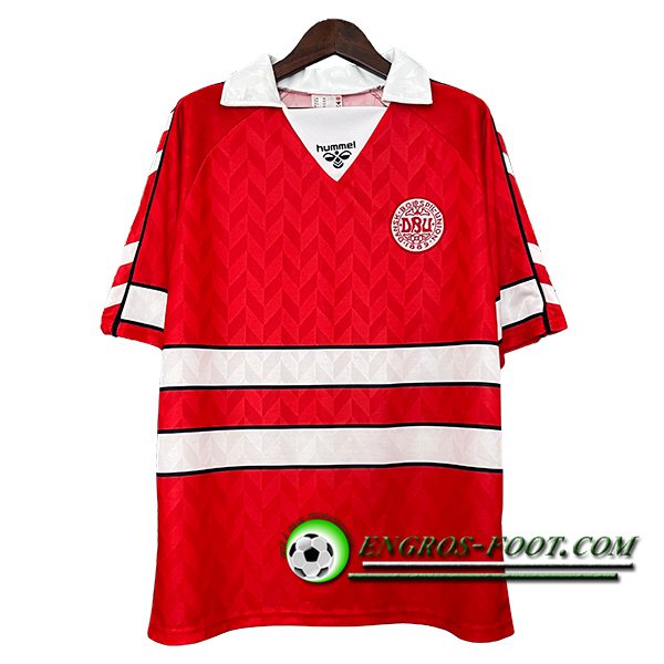 Maillot de Foot Danemark Retro Domicile 1988