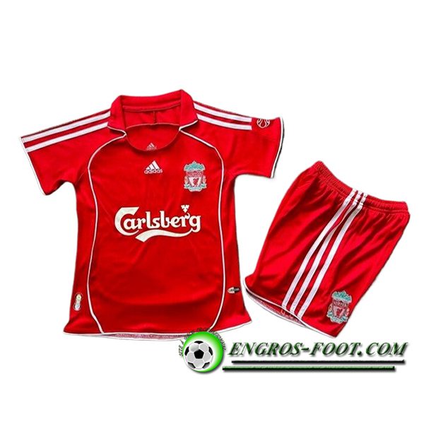 Maillot de Foot FC Liverpool Retro Enfant Domicile 2006/2008