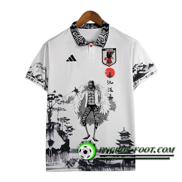 Maillot Equipe Foot Japon Special Edition Blanc/Noir 2024/2025 -04