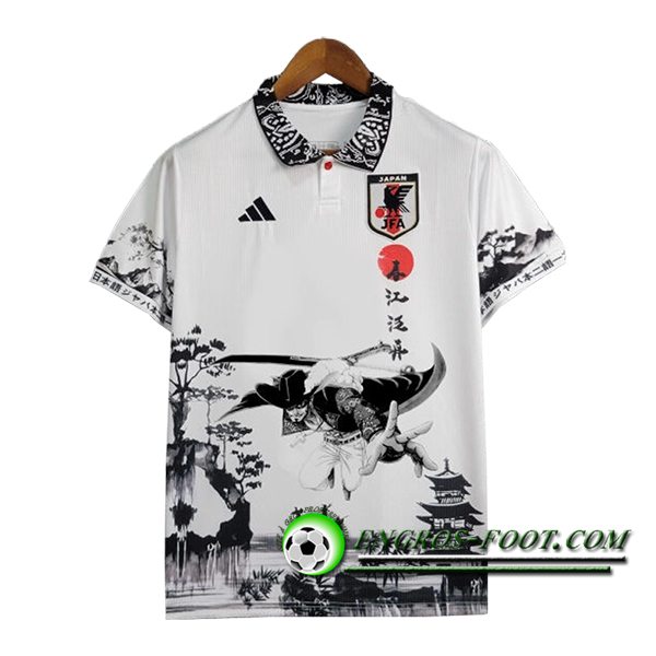 Maillot Equipe Foot Japon Special Edition Blanc/Noir 2024/2025 -06