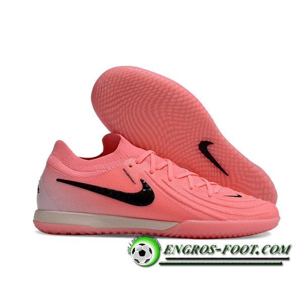 Nike Chaussures de Foot Phantom GX II Elite IC Rose/Noir