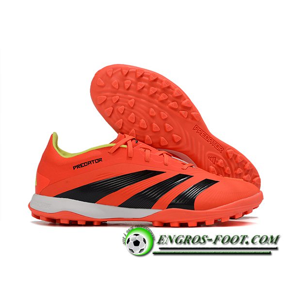 Adidas Chaussures de Foot PREDATOR 24 ELITE TF BOOTS Orange/Noir