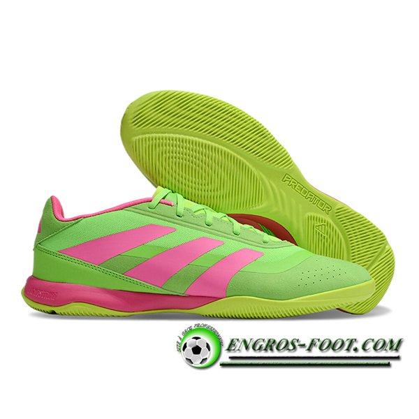 Adidas Chaussures de Foot PREDATOR 24 ELITE IC BOOTS Vert/Rose