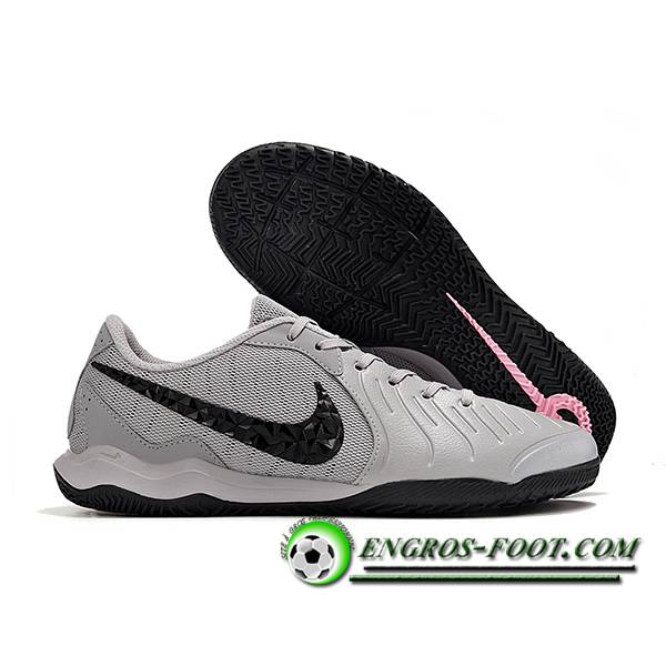 Nike Chaussures de Foot Legend 10 Academy IC Gris/Noir