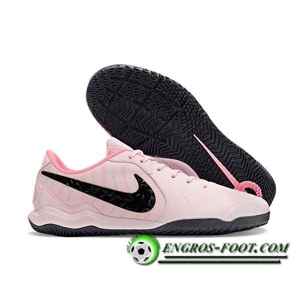 Nike Chaussures de Foot Legend 10 Academy IC Rose/Noir -02