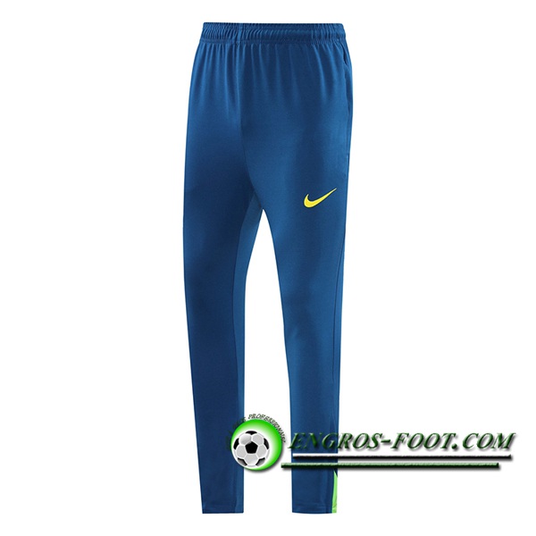 Pantalon Foot Brésil Bleu/Vert 2024/2025 -02