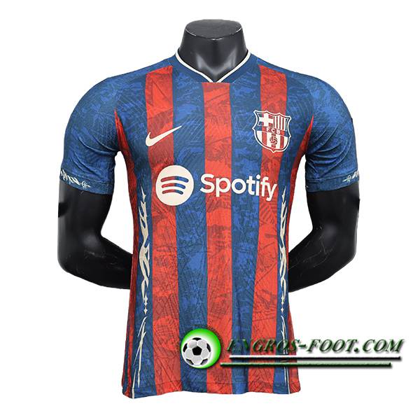 Maillot de Foot FC Barcelone Special Edition Rouge/Bleu 2024/2025