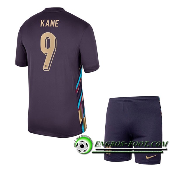 Maillot Angleterre (KANE #9) Enfant Exterieur UEFA Euro 2024