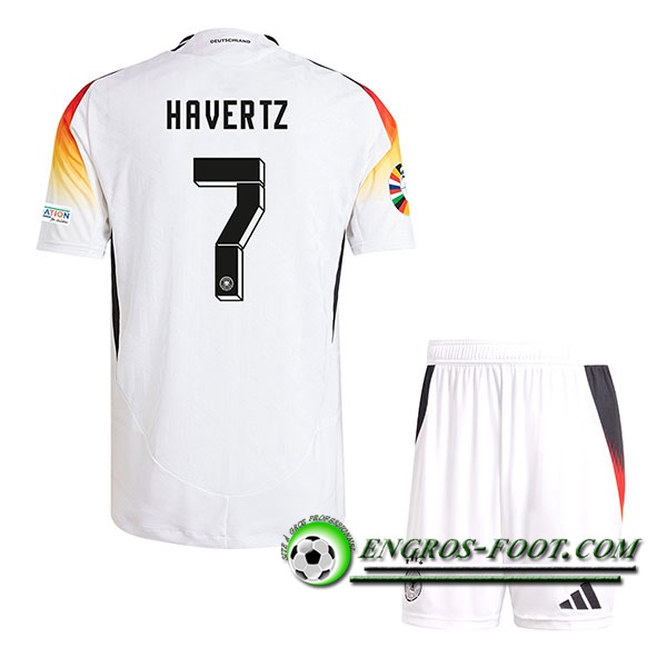 Maillot Allemagne (HAVERTZ #7) Enfant Domicile UEFA Euro 2024