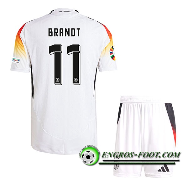 Maillot Allemagne (BRANDT #11) Enfant Domicile UEFA Euro 2024