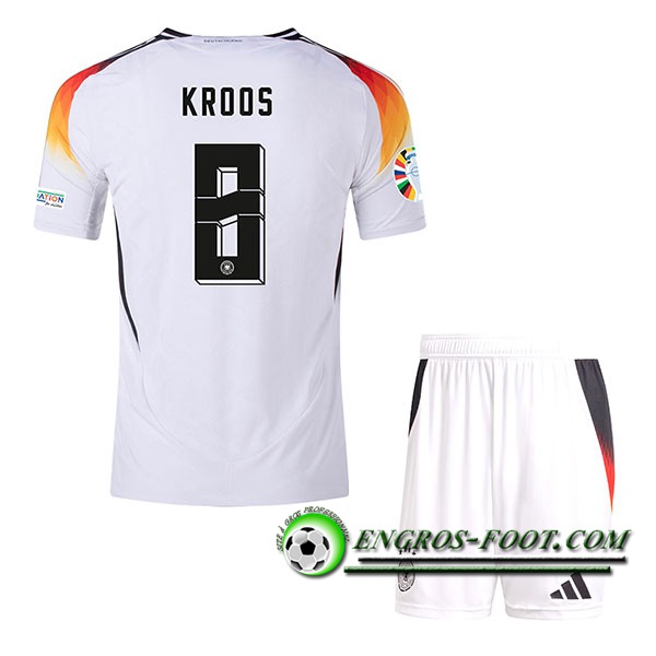 Maillot Allemagne (KROOS #8) Enfant Domicile UEFA Euro 2024