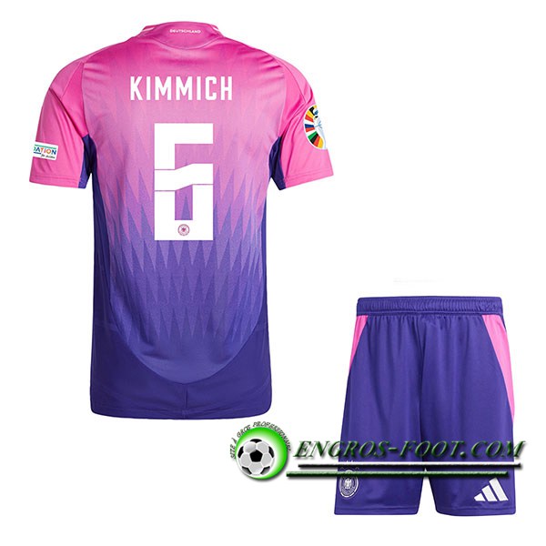 Maillot Allemagne (KIMMICH #6) Enfant Exterieur UEFA Euro 2024