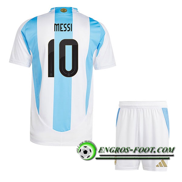 Maillot Equipe Foot Argentine (MESSI #10) Enfant 2024/2025 Domicile