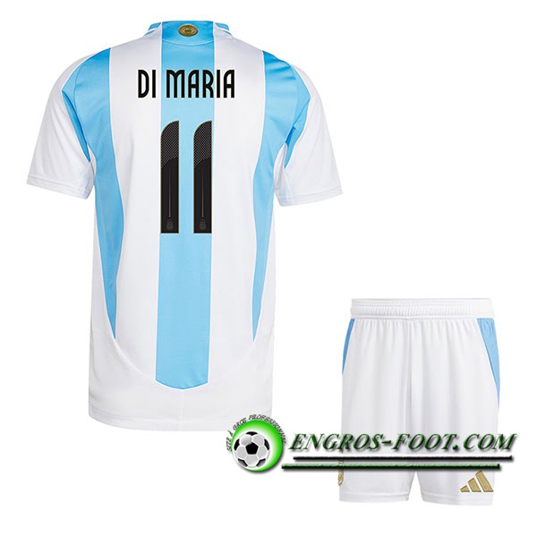 Maillot Equipe Foot Argentine (DI MARIA #11) Enfant 2024/2025 Domicile