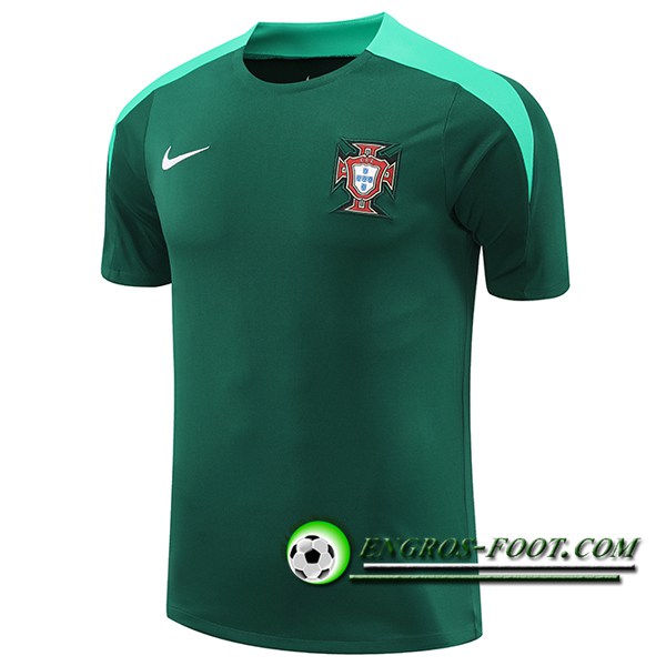 Training T-Shirts Portugal Vert 2024/2025