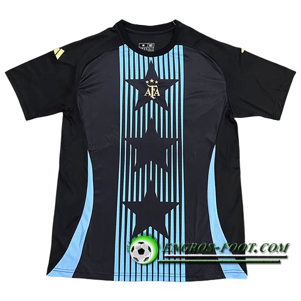 Training T-Shirts Argentine Noir/Bleu 2024/2025