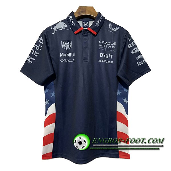 Polo F1 RedBull Racing Team Bleu/Blanc/Rouge 2024
