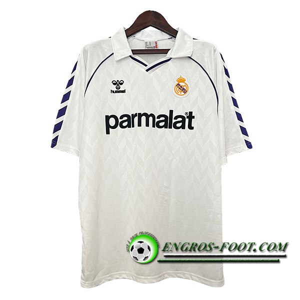 Maillot de Foot Real Madrid Retro Domicile 1988