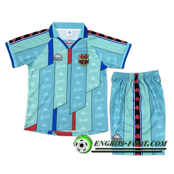 Maillot de Foot FC Barcelone Retro Enfant Domicile 1996/1997