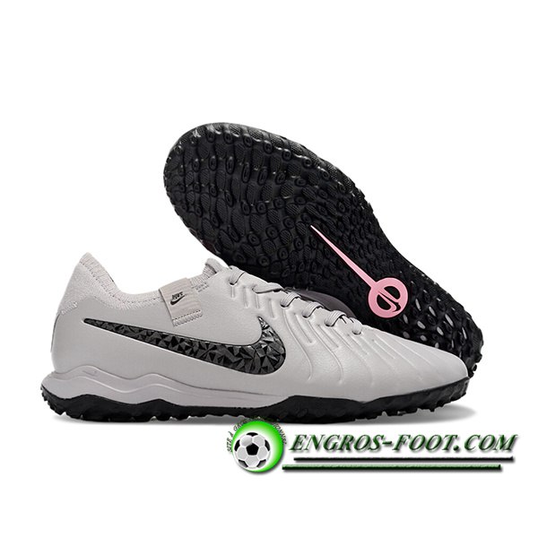 Nike Chaussures de Foot Tiempo Legend X PRO TF Gris/Noir