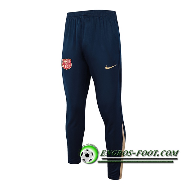 Pantalon Foot FC Barcelone Bleu Foncé 2024/2025 -02