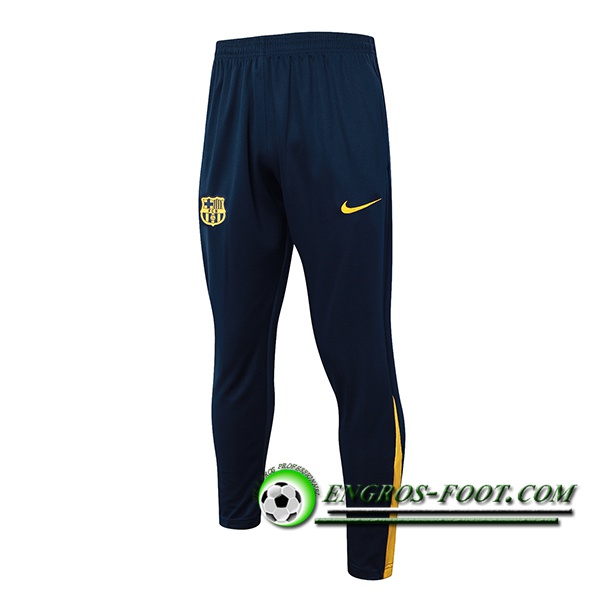 Pantalon Foot FC Barcelone Bleu/Jaune 2024/2025 -02