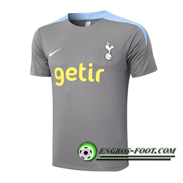 Training T-Shirts Tottenham Hotspur Gris/Bleu 2024/2025