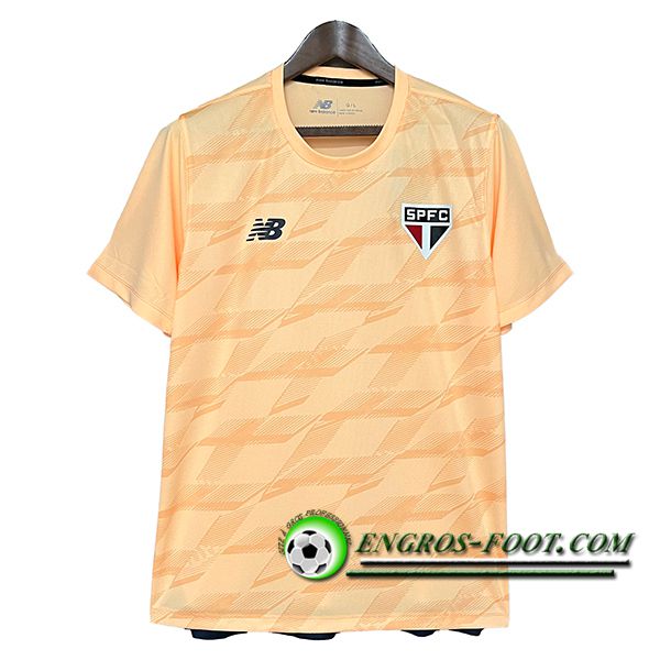 Training T-Shirts Sao Paulo FC Beige 2024/2025