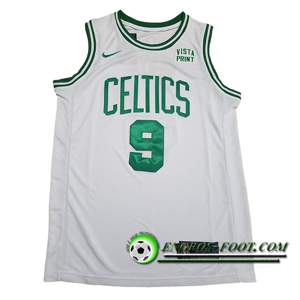 Maillot Boston Celtics (WHITE #9) 2024/25 Blanc/Vert