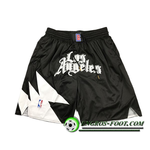 Shorts NBA Los Angeles Clippers 2024/25 Noir/Blanc