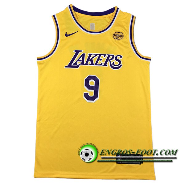 Maillot Los Angeles Lakers (JAMES JR. #9) 2024/25 Jaune