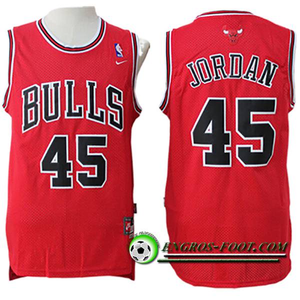 Maillot Chicago Bulls (JORDAN #45) 2024/25 Noir/Rouge