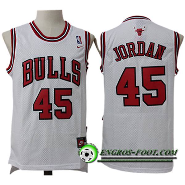 Maillot Chicago Bulls (JORDAN #45) 2024/25 Blanc/Rouge