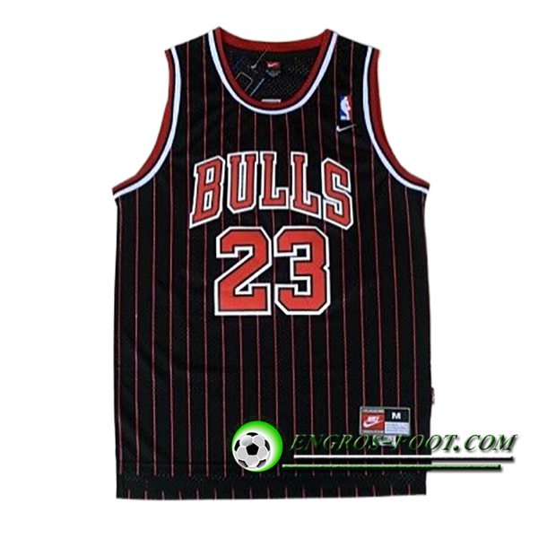 Maillot Chicago Bulls (JORDAN #23) 2024/25 Noir/Rouge -02