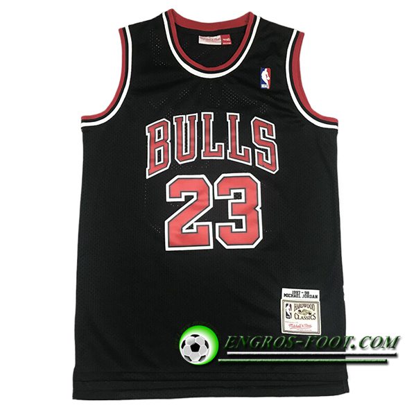 Maillot Chicago Bulls (JORDAN #23) 2024/25 Noir/Rouge -04
