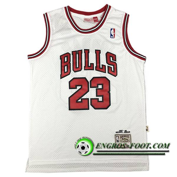 Maillot Chicago Bulls (JORDAN #23) 2024/25 Blanc/Rouge -02