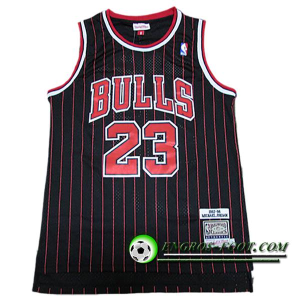 Maillot Chicago Bulls (JORDAN #23) 2024/25 Noir/Rouge -05