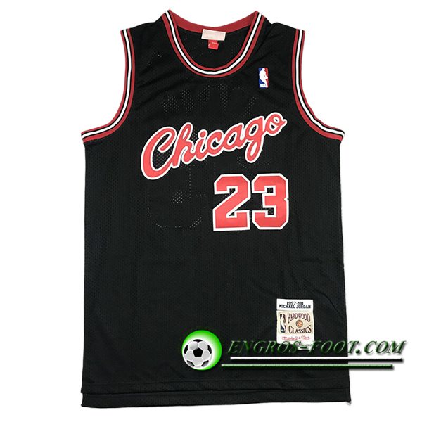 Maillot Chicago Bulls (JORDAN #23) 2024/25 Noir/Rouge -06