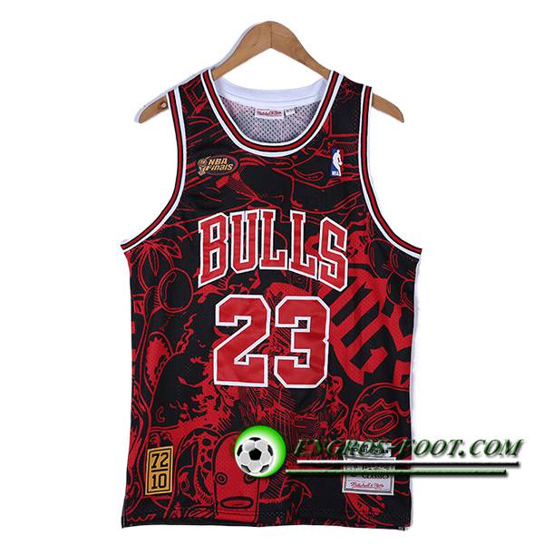 Maillot Chicago Bulls (JORDAN #23) 2024/25 Rouge/Noir