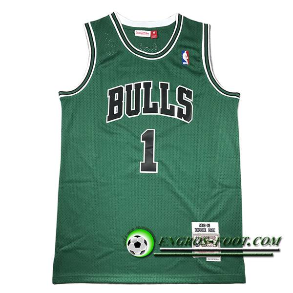 Maillot Chicago Bulls (ROSE #1) 2024/25 Vert -02