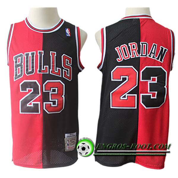 Maillot Chicago Bulls (JORDAN #23) 2024/25 Noir/Rouge -07