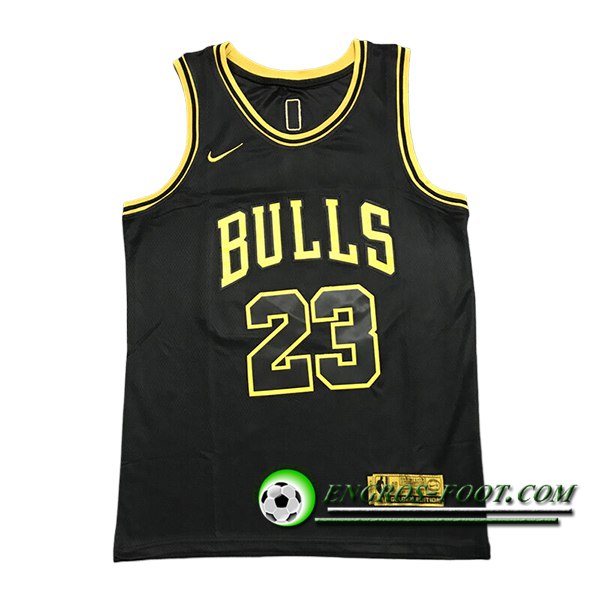 Maillot Chicago Bulls (JORDAN #23) 2024/25 Noir/Jaune -03
