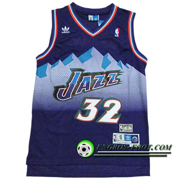 Maillot Utah Jazz (MALONE #32) 2024/25 Pourpre/Blanc