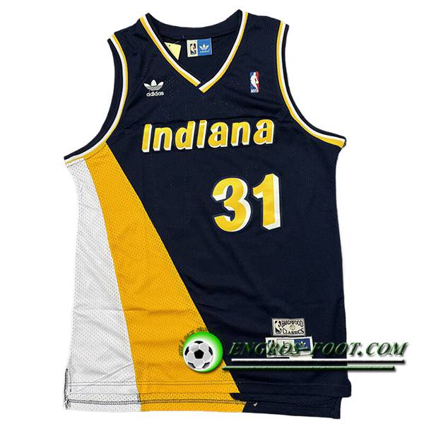Maillot Indiana Pacers (MILLER #31) 2024/25 Bleu/Jaune/Blanc