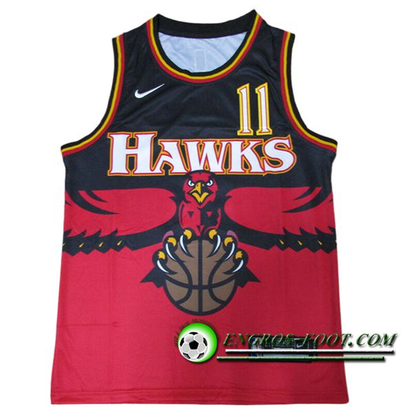 Maillot Atlanta Hawks (YOUNG #11) 2024/25 Rouge/Noir