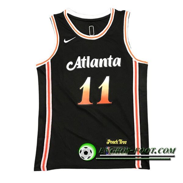 Maillot Atlanta Hawks (YOUNG #11) 2024/25 Noir -03