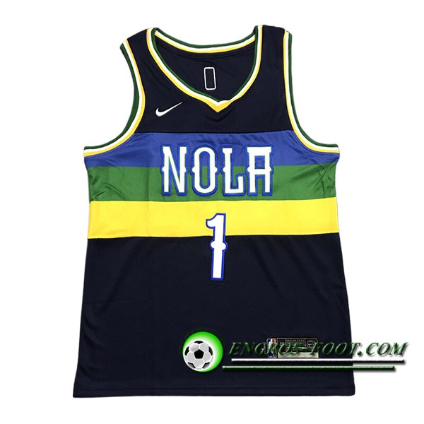 Maillot San New Orleans Pelicans (WILLIAMSON #1) 2024/25 Noir