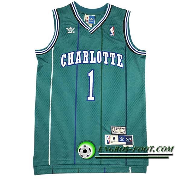 Maillot Charlotte Hornets (BOGUES #1) 2024/25 Vert